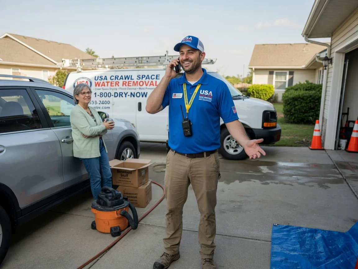 Crawl Space Water Removal Four Oaks, NC FAQs
